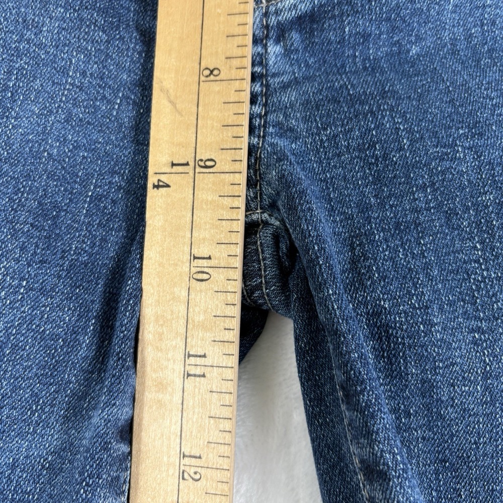 Edwin Bree Crop Slim Straight Jeans Women's Size 28 Anthropolgie (Reg $168) - Picture 10 of 11